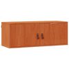 vidaXL Wandschrank 2 stk. Wachsbraun 80 x 30 x 30 cm