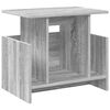vidaXL TV-St&auml;nder 50 x 35 x 45 cm Sonoma-Grau Holzwerkstoff
