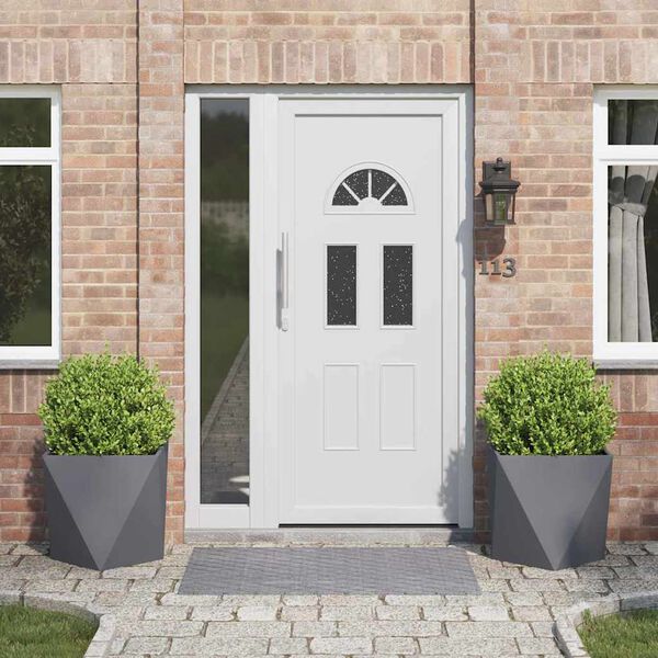 vidaXL Pflanzk&uuml;bel 2 pcs Anthrazit 50 x 50 x 50 cm Stahl