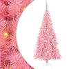vidaXL Weihnachtsbaum mit 300 LEDs mit St&auml;nder Rosa 240 cm PVC