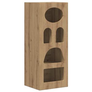 vidaXL Sideboard ELST Artisan-Eiche 40 x 35 x 100,5 cm Holzwerkstoff