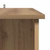 vidaXL Bartisch mit Regal Artisan-Eiche 102x50x103,5 cm Holzwerkstoff