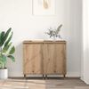 vidaXL Sideboard 2 pcs Artisan-Eiche 40 x 35 x 70 cm