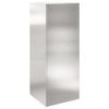 vidaXL Paketdrop-Box mit Speicher Silber 47,5 x 38 x 59 cm Edelstahl