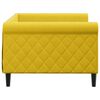 vidaXL Tagesbett Gelb 90x200 cm Samt