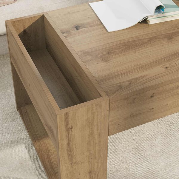 vidaXL Couchtisch Artisan-Eiche 110 x 50 x 41 cm Holzwerkstoff