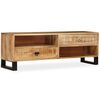 vidaXL TV-Schrank Massivholz Mango 120x30x40 cm