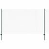 vidaXL Sechseckzaun mit Pfosten 10 x 1,4 m PVC-beschichteter Stahl