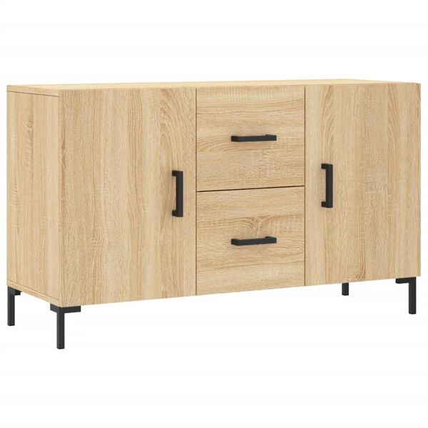 vidaXL Sideboard Sonoma-Eiche 100x36x60 cm Holzwerkstoff