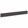 vidaXL Rasenkante 30 stk. 100 x 12 cm Stahl Schwarz