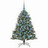 vidaXL Künstlicher Weihnachtsbaum mit 150 LEDs Grün 85 x 85 x 120 cm