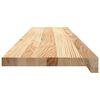 vidaXL Treppenstufen 20 Stk. Unbehandelt 110x30x2 cm Massivholz Eiche