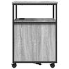 vidaXL Büroschrank mit Lademöglichkeit Grau Sonoma 61 x 46 x 67 cm