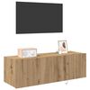 vidaXL TV-Wandschrank Artisan-Eiche 100 x 35 x 31 cm Holzwerkstoff
