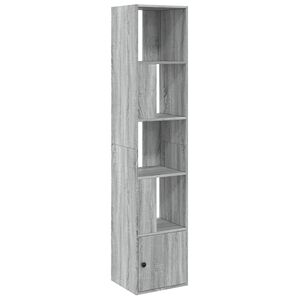 vidaXL B&uuml;cherregal Grau Sonoma 40x36x189 cm Holzwerkstoff