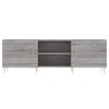 vidaXL TV-Schrank Grau Sonoma 150x30x50 cm Holzwerkstoff