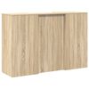 vidaXL Empfangstheke Sonoma-Eiche 155x50x103,5 cm Holzwerkstoff