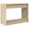 vidaXL Bett-Schreibtisch Sonoma-Eiche 100 x 45 x 75 cm Holzwerkstoff
