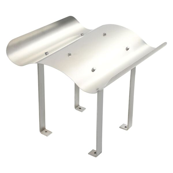 vidaXL Schornsteinabdeckung Edelstahl 40 x 40 x 36 cm