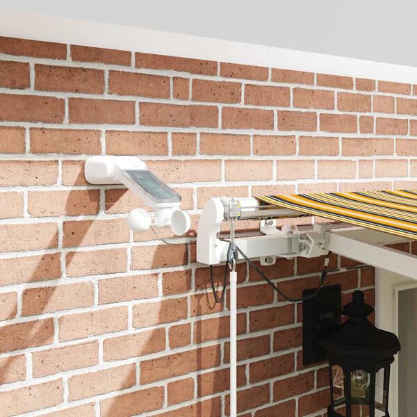 vidaXL Einziehbare Markise Mehrfarbig 500 x 350 cm