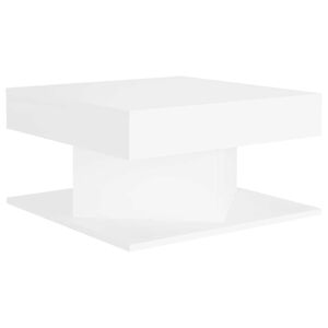 vidaXL Couchtisch Wei&szlig; 57x57x30 cm Holzwerkstoff