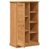 vidaXL Badezimmerschrank VIGO Braun und Honigbraun 68 x 34 x 110 cm