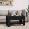 vidaXL Couchtisch Schwarz 101x49x52 cm Holzwerkstoff