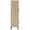 vidaXL Highboard Sonoma-Eiche 70x31x115 cm Holzwerkstoff