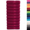 vidaXL Premium Badetücher SOLUND 10 Stk. Bordeaux 100x150 cm 600 g/m²