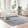 vidaXL Teppich Shaggy Hochflor NAVARRA Hellgrau 240x240 cm Polyester