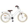 vidaXL Kinderfahrrad 18 Zoll f&uuml;r 5-7 Jahre alt Wei&szlig;