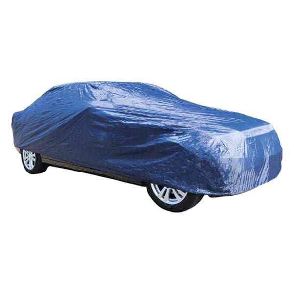 Carpoint Autoabdeckung Polyester S 408x146x115cm Blau