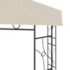 vidaXL Pavillon 3x3x2,7 m Creme 160 g/m²