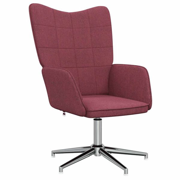 vidaXL Relaxsessel Weinrot Stoff