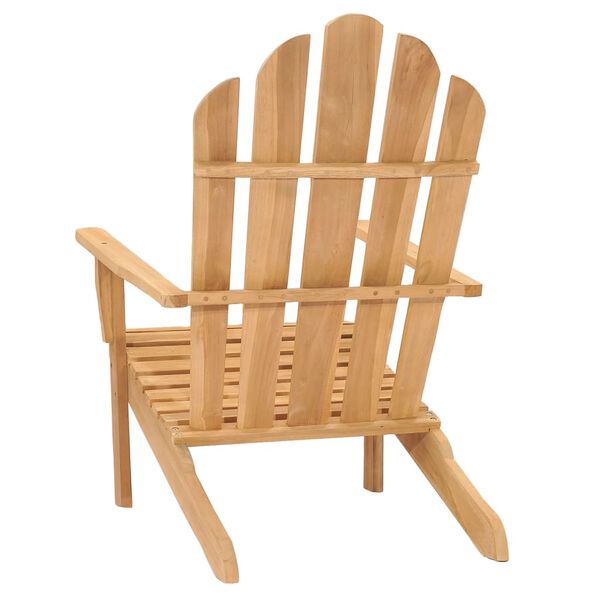 vidaXL Adirondack-Stuhl Massivholz Teak
