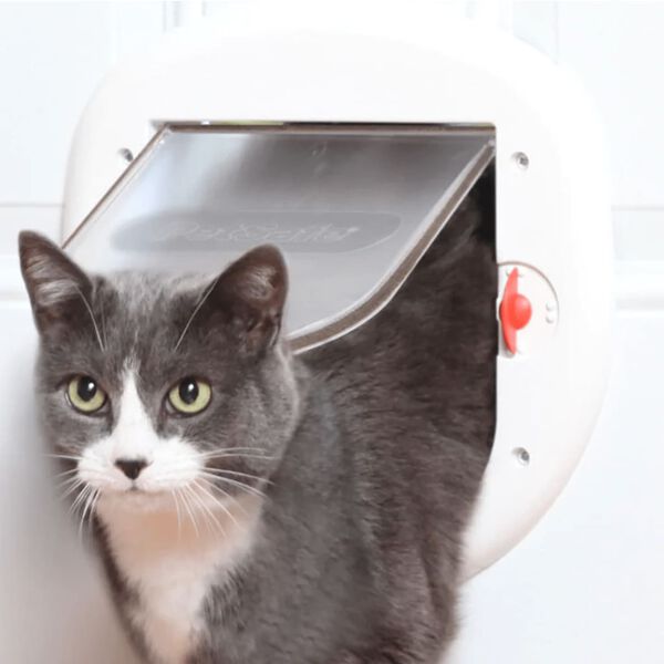 PetSafe Haustierklappe 4-Wege 280 Wei&szlig;