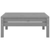 vidaXL 7-tlg. Garten-Lounge-Set Grau Kiefer Massivholz