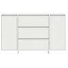 vidaXL Sideboard mit Schubladen Weiß 120 x 41 x 75 cm Holzwerkstoff