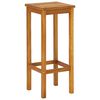 vidaXL 3-tlg. Balkon-Bar-Set Massivholz Akazie