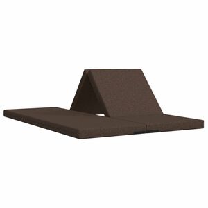 vidaXL Klappsofa Bett 140 x 67 x 15 cm Taupe