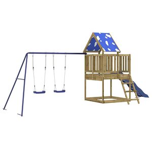 vidaXL Spielturm Impr&auml;gniertes Kiefernholz