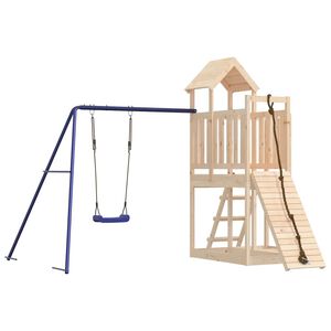 vidaXL Spielturm Massivholz Kiefer