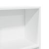 vidaXL Bücherregal Weiß 60x24x109 cm Holzwerkstoff