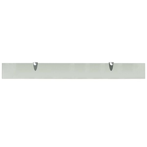 vidaXL Schweberegal Glas 90x10 cm 8 mm