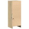 vidaXL LED-Sideboard Sonoma-Eiche 38x34x100 cm Holzwerkstoff