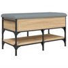 vidaXL Schuhbank Sonoma-Eiche 82x42x45 cm Holzwerkstoff