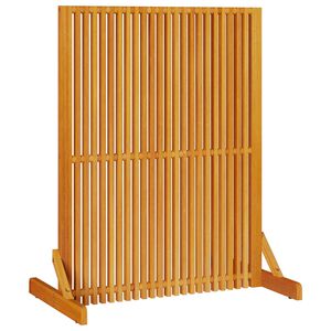 vidaXL Sichtschutz Braun 79,5 x 50 x 110 cm Massivholz Akazie