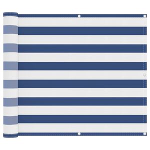 vidaXL Balkonsichtschutz 90 x 200 cm Oxford-Stoff Rechteckig