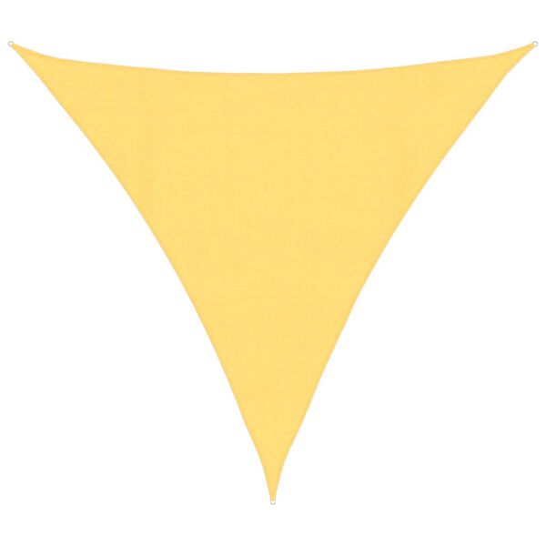 vidaXL Sonnensegel 160 g/m&sup2; Beige 4,5x4,5x4,5 m HDPE