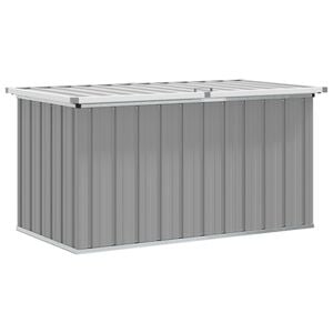 vidaXL Gartenbox Grau 129x67x65 cm